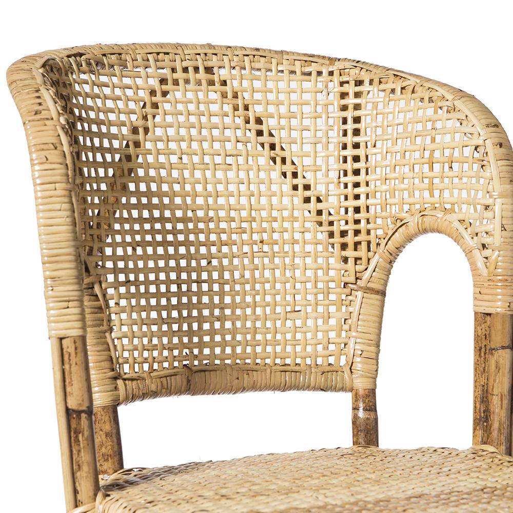 Silla de Bambú y Ratán Tulsa - #pino_y_jacaranda#