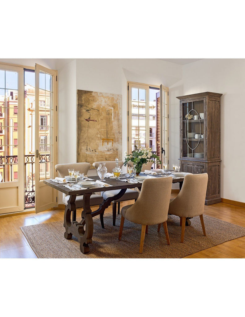 Silla de Lino Aroche - #pino_y_jacaranda#