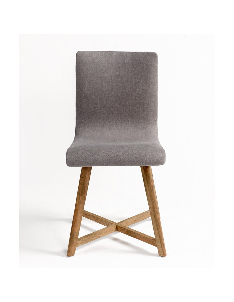 Silla de Lino Isla Mayor - #pino_y_jacaranda#