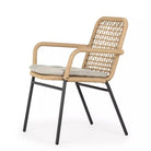 Silla de Mimbre Sintético Terra - #pino_y_jacaranda#