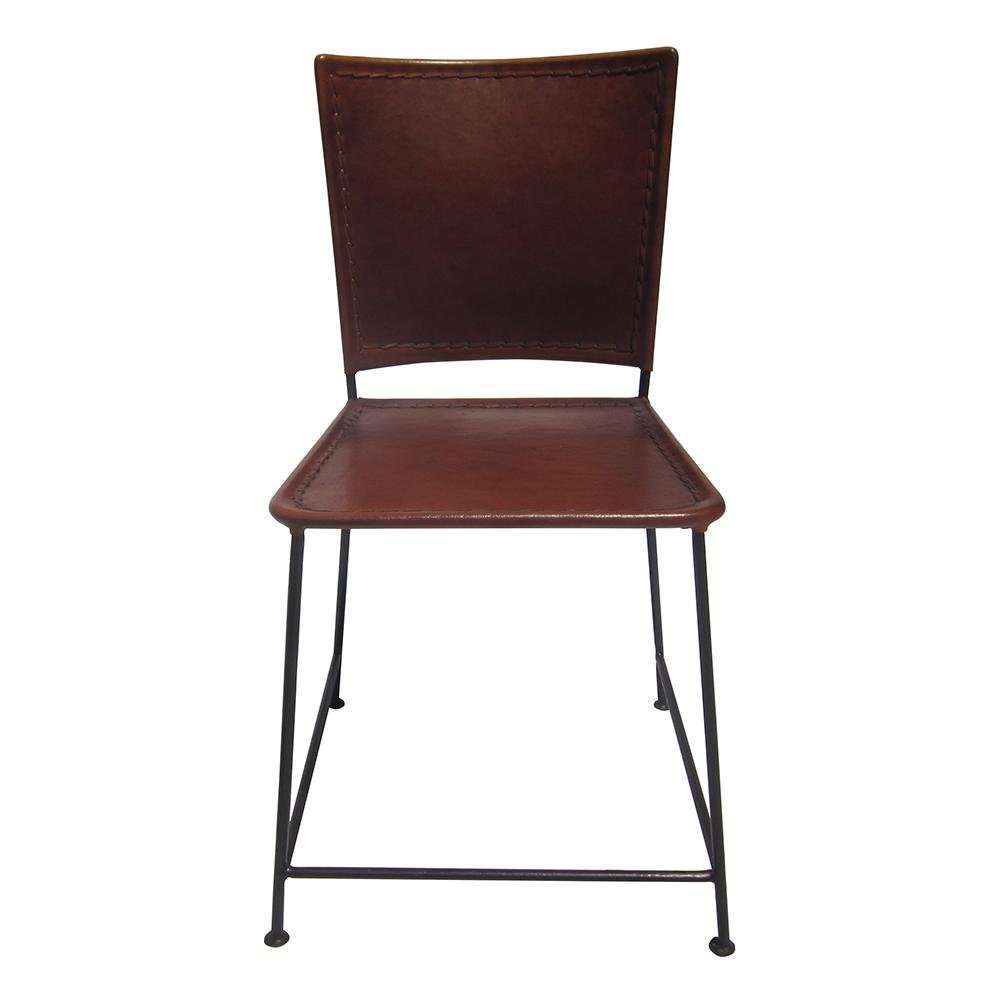 Silla de Piel Santa Bárbara - #pino_y_jacaranda#