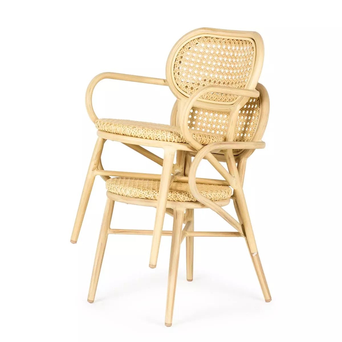 Silla de Ratán Sintético Mable - #pino_y_jacaranda#