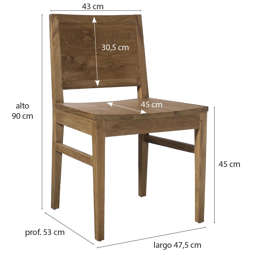 Silla Las Vegas - #pino_y_jacaranda#
