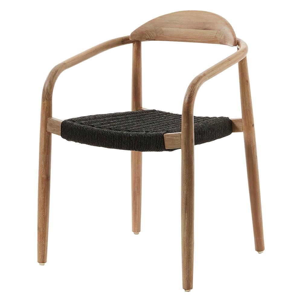 Silla Varadero Negra - #pino_y_jacaranda#