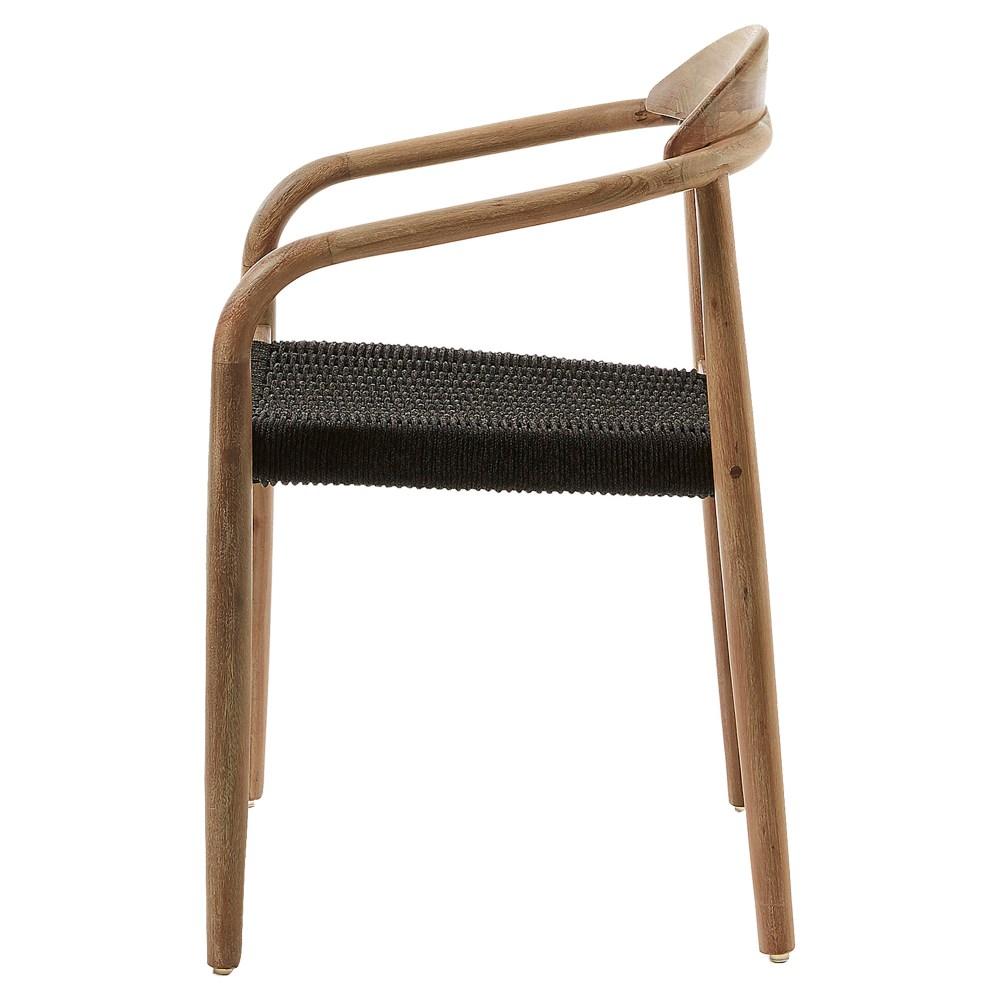 Silla Varadero Negra - #pino_y_jacaranda#