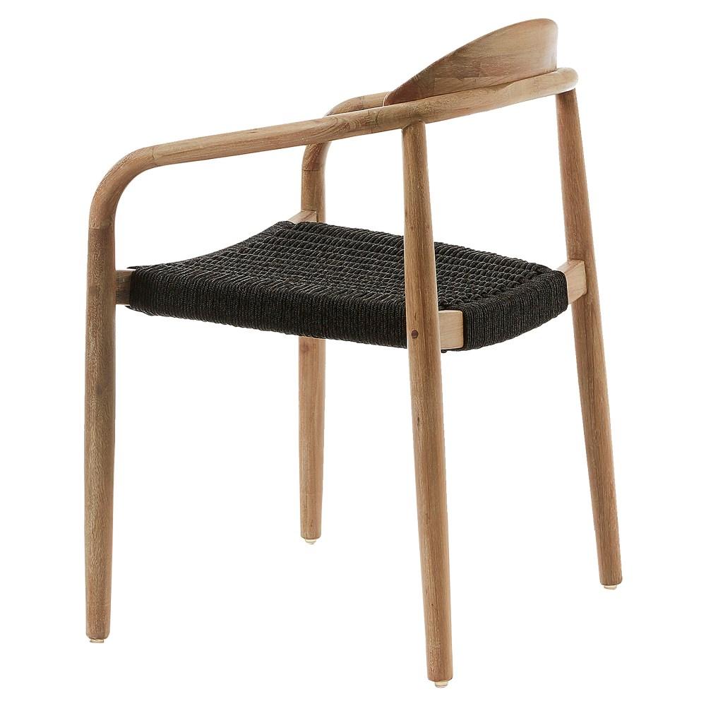 Silla Varadero Negra - #pino_y_jacaranda#