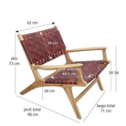 Sillón Dana - #pino_y_jacaranda#
