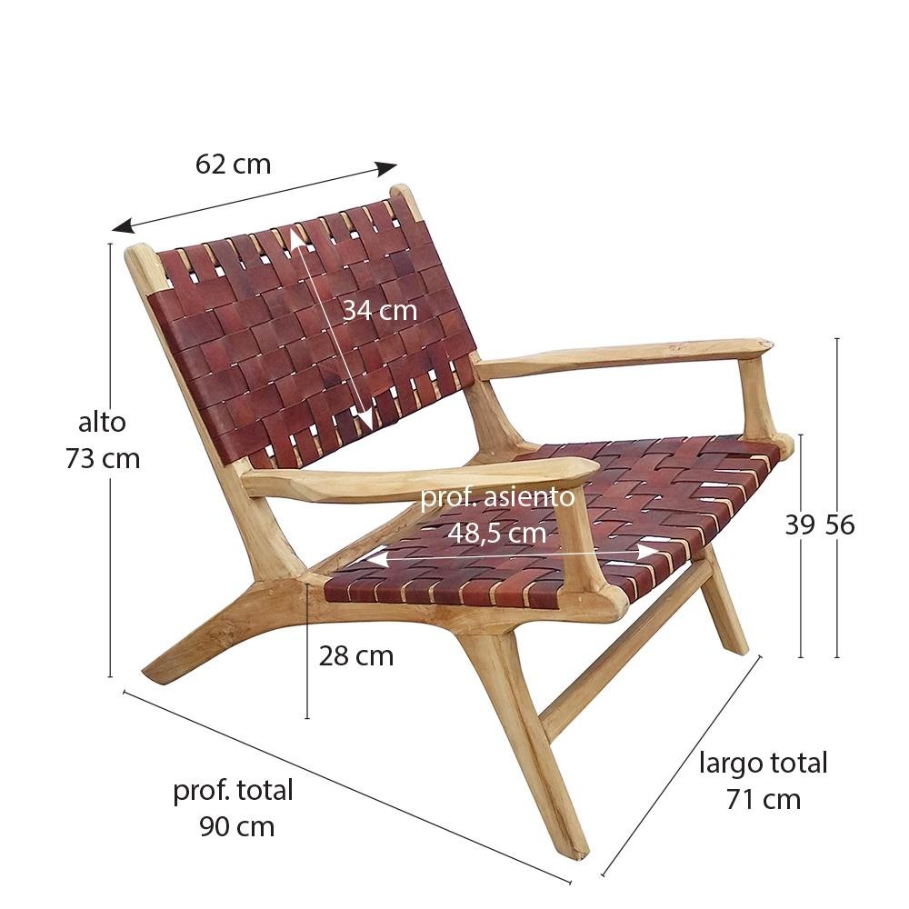 Sillón Dana - #pino_y_jacaranda#