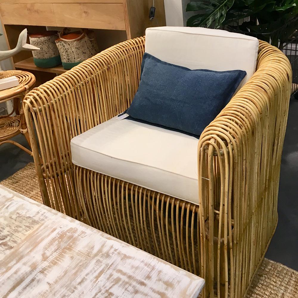 Sillón de Ratán Andala - #pino_y_jacaranda#
