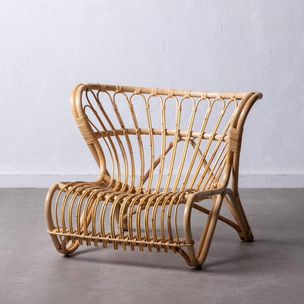 Sillón de Ratán Gunter - #pino_y_jacaranda#