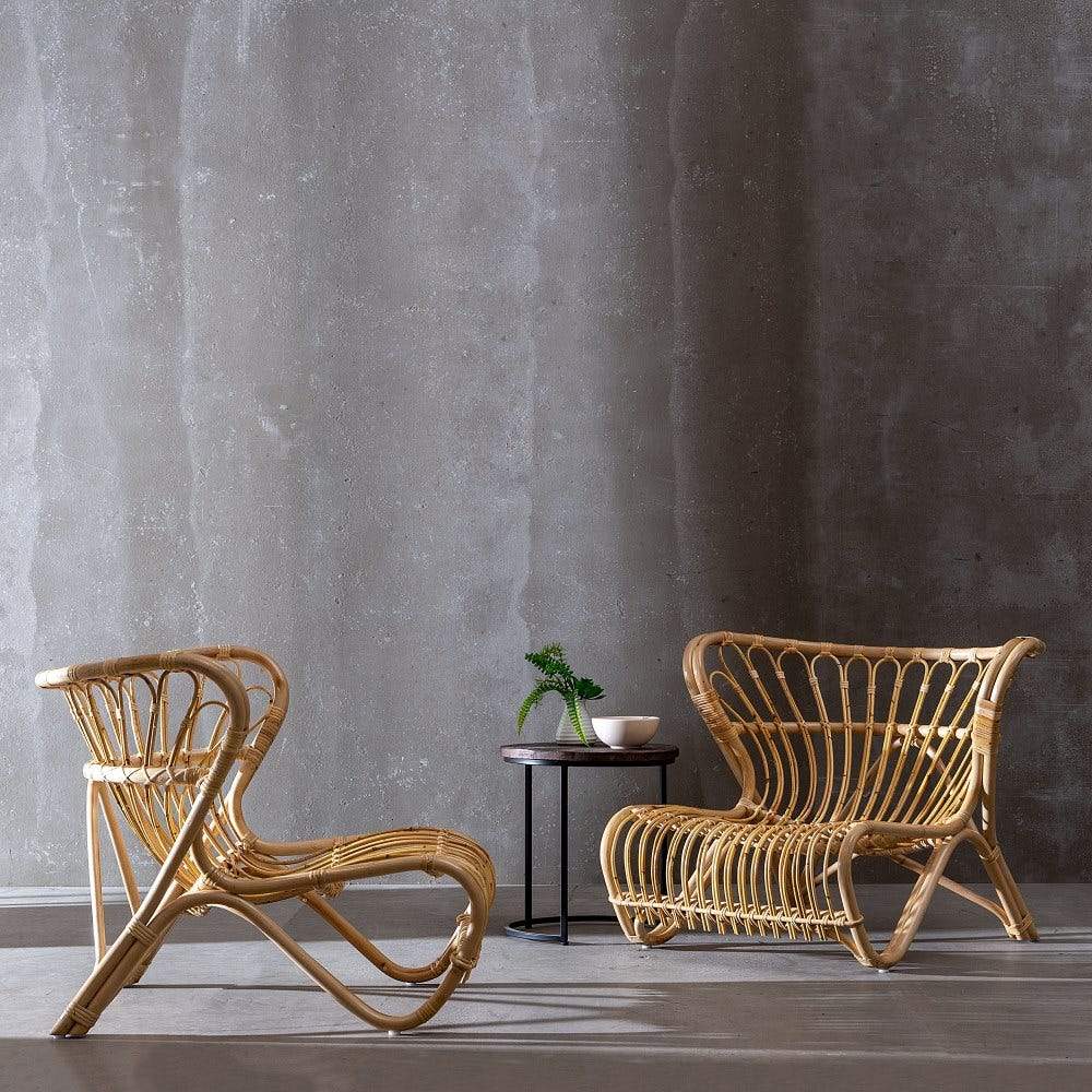 Sillón de Ratán Gunter - #pino_y_jacaranda#