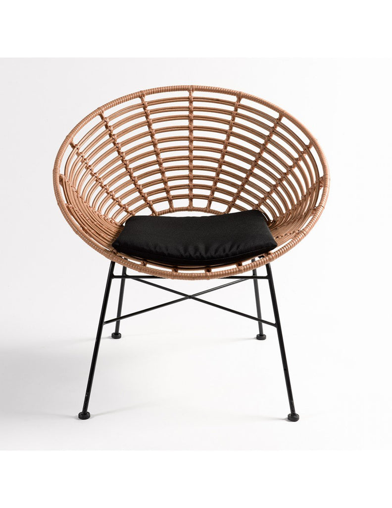 Sillón de Ratán Minas de Riotinto - #pino_y_jacaranda#
