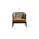Sillón Terenzio - #pino_y_jacaranda#