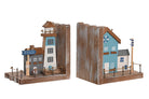 Sujetalibros Faro Náutico - #pino_y_jacaranda#