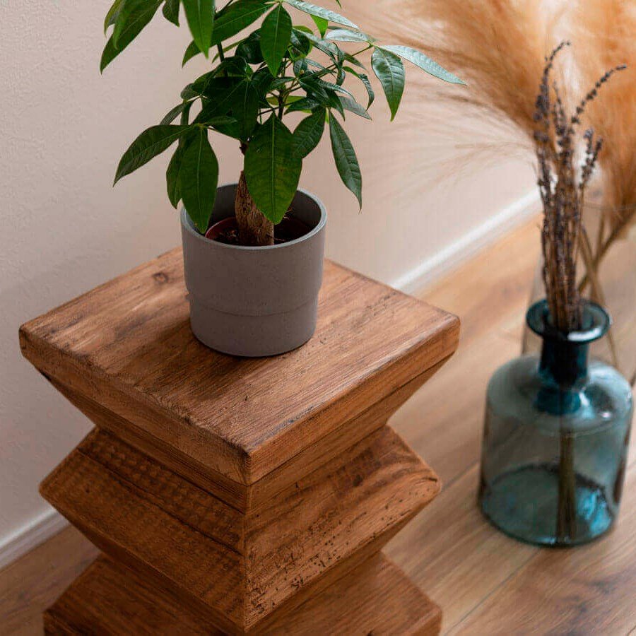 Taburete Aljarafe - #pino_y_jacaranda#