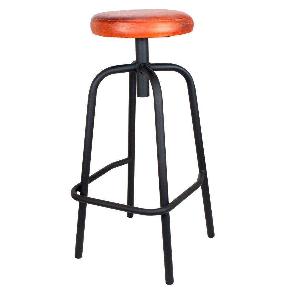 Taburete Donovan Mini Negro - #pino_y_jacaranda#
