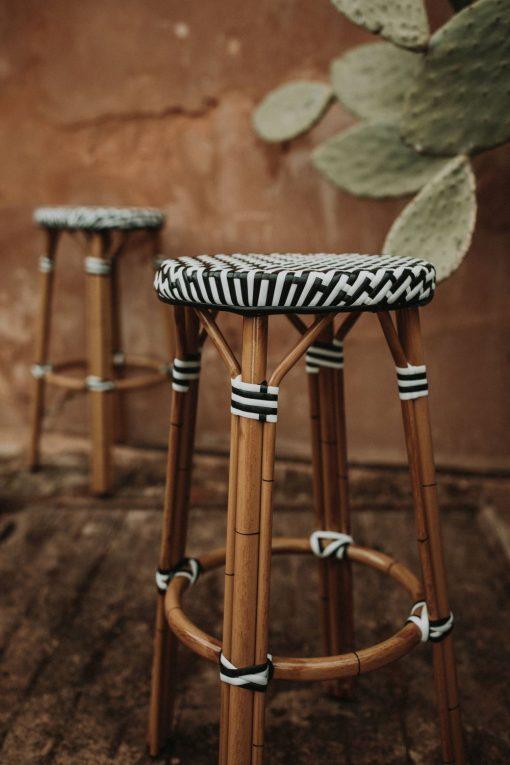 Taburete Génova - #pino_y_jacaranda#
