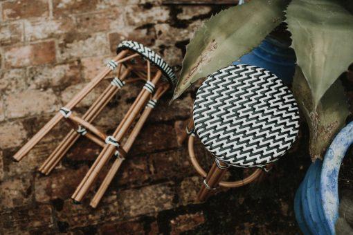 Taburete Génova - #pino_y_jacaranda#