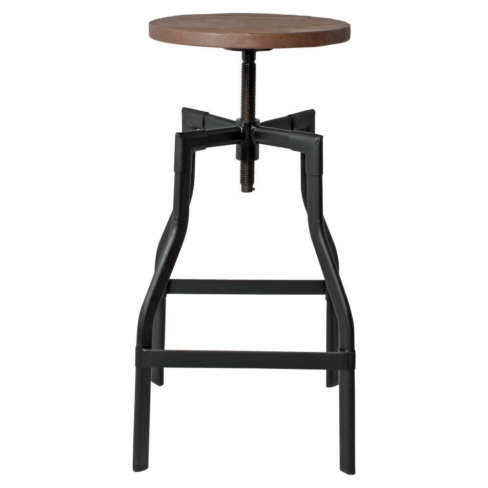 Taburete Herbert Negro - #pino_y_jacaranda#