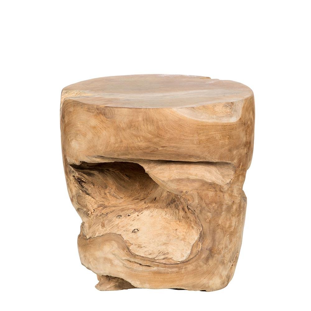 Taburete Round Stool Indonesia - #pino_y_jacaranda#