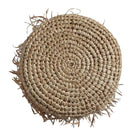 Taburete Sisal Redondo - #pino_y_jacaranda#