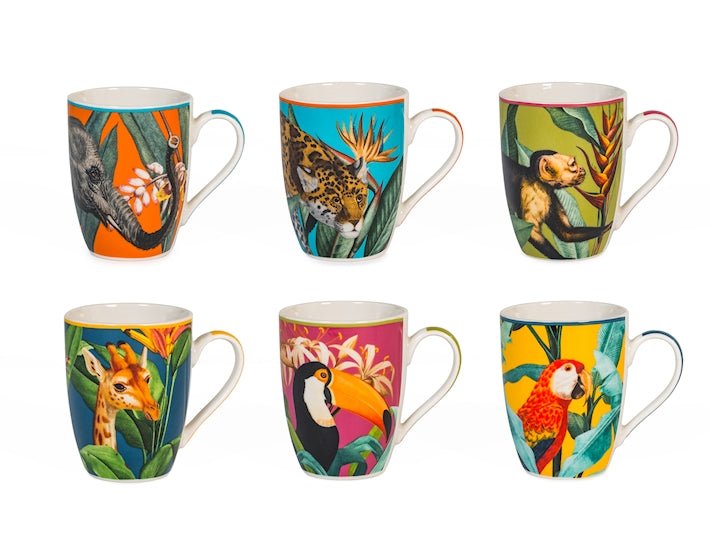 Tazas Jungle Animals - #pino_y_jacaranda#