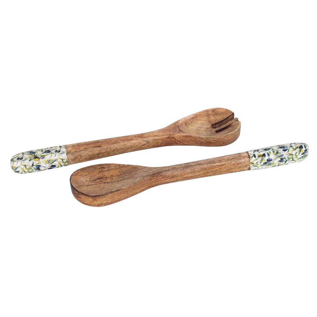 Utensilios de Servir de Madera Olivar - #pino_y_jacaranda#