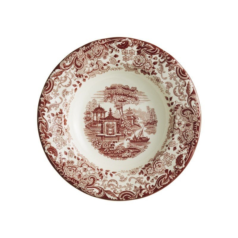 Vajilla La Cartuja de Sevilla Colección 202 Rosa 42 Piezas - #pino_y_jacaranda#