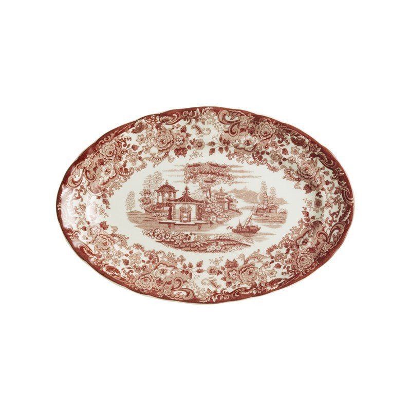 Vajilla La Cartuja de Sevilla Colección 202 Rosa 56 Piezas - #pino_y_jacaranda#