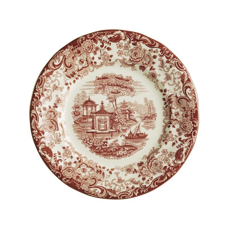 Vajilla La Cartuja de Sevilla Colección 202 Rosa 56 Piezas - #pino_y_jacaranda#