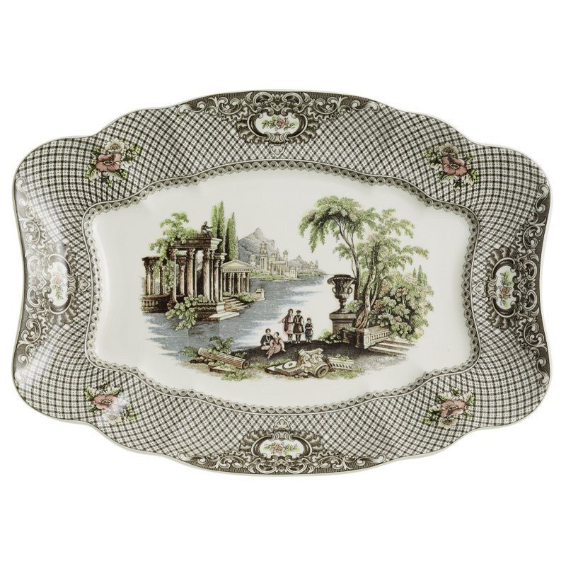 Vajilla La Cartuja de Sevilla Colección Atenea 56 Piezas - #pino_y_jacaranda#