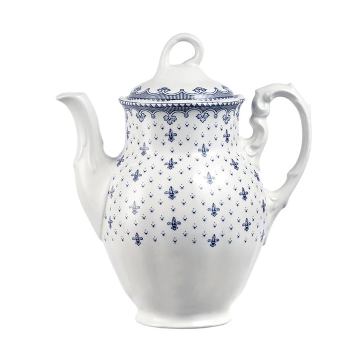Vajilla La Cartuja de Sevilla Colección Flor de Lis Azul - #pino_y_jacaranda#