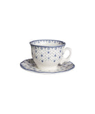 Vajilla La Cartuja de Sevilla Colección Flor de Lis Azul - #pino_y_jacaranda#