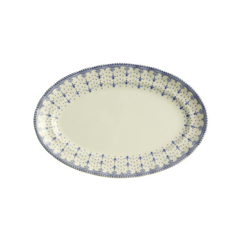 Vajilla La Cartuja de Sevilla Colección Flor de Lis Azul 56 Piezas - #pino_y_jacaranda#