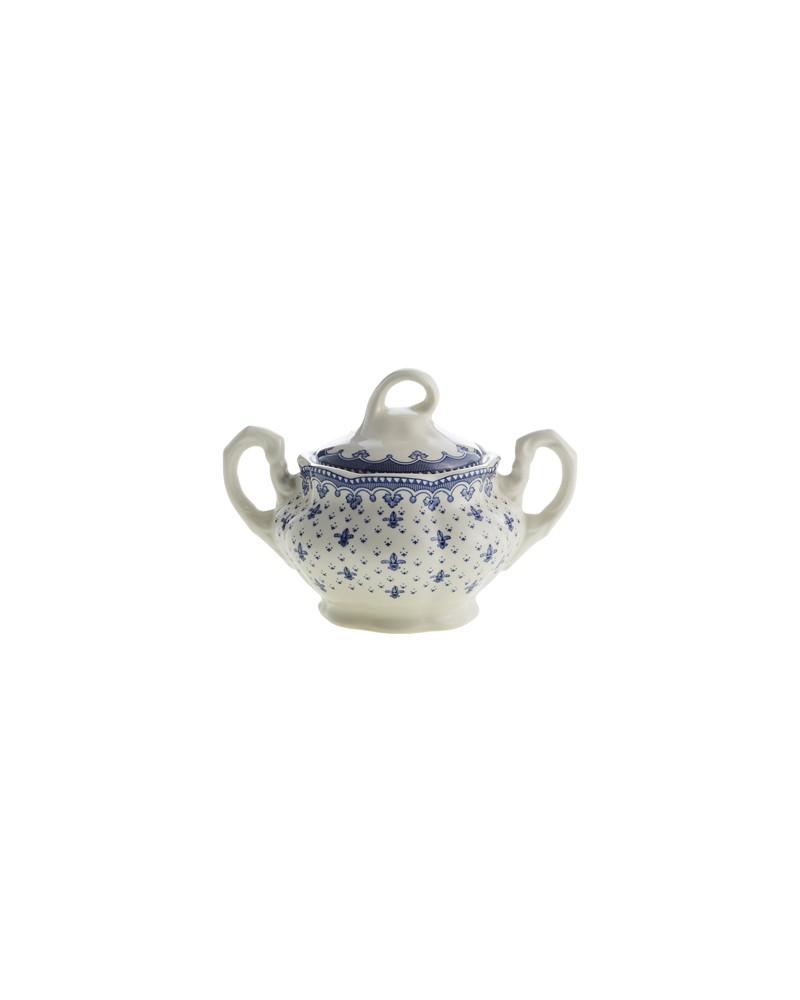 Vajilla La Cartuja de Sevilla Colección Flor de Lis Azul - #pino_y_jacaranda#