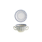 Vajilla La Cartuja de Sevilla Colección Flor de Lis Azul - #pino_y_jacaranda#