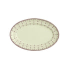 Vajilla La Cartuja de Sevilla Colección Flor de Lis Rosa 42 Piezas - #pino_y_jacaranda#