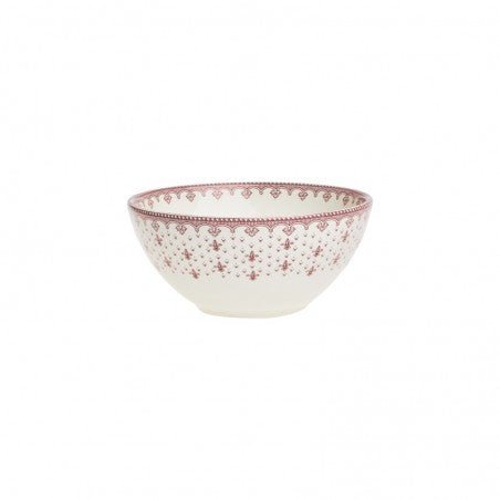Vajilla La Cartuja de Sevilla Colección Flor de Lis Rosa - #pino_y_jacaranda#