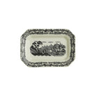 Vajilla La Cartuja de Sevilla Colección Negro Vistas 56 Piezas - #pino_y_jacaranda#