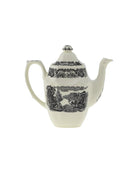 Vajilla La Cartuja de Sevilla Colección Negro Vistas - #pino_y_jacaranda#