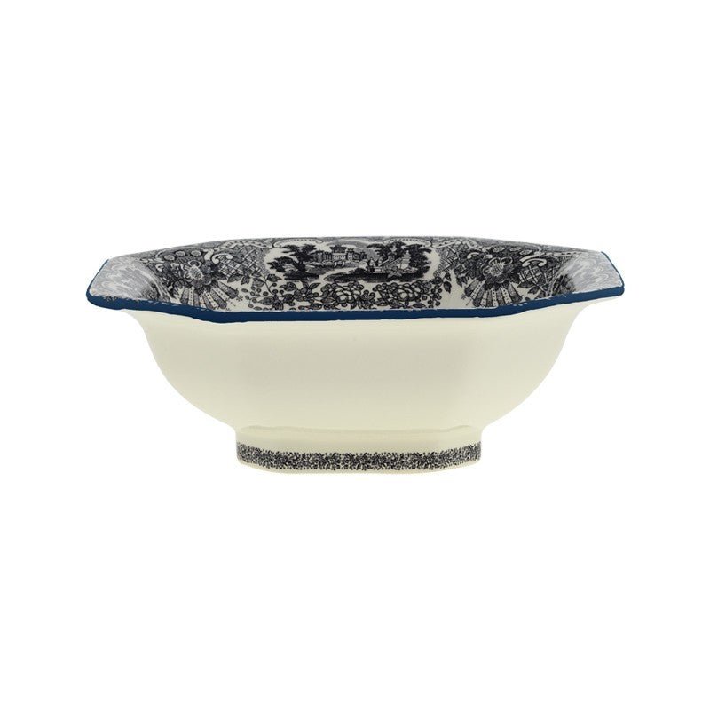 Vajilla La Cartuja de Sevilla Colección Negro Vistas Blue by Aaron Stewart 42 Piezas - #pino_y_jacaranda#