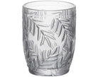 Vaso Hoja de Palma Rosa - #pino_y_jacaranda#