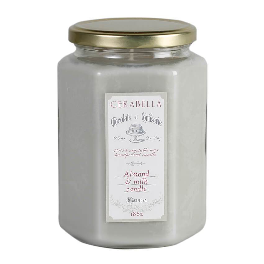 Vela Almond & Milk Cerabella - #pino_y_jacaranda#