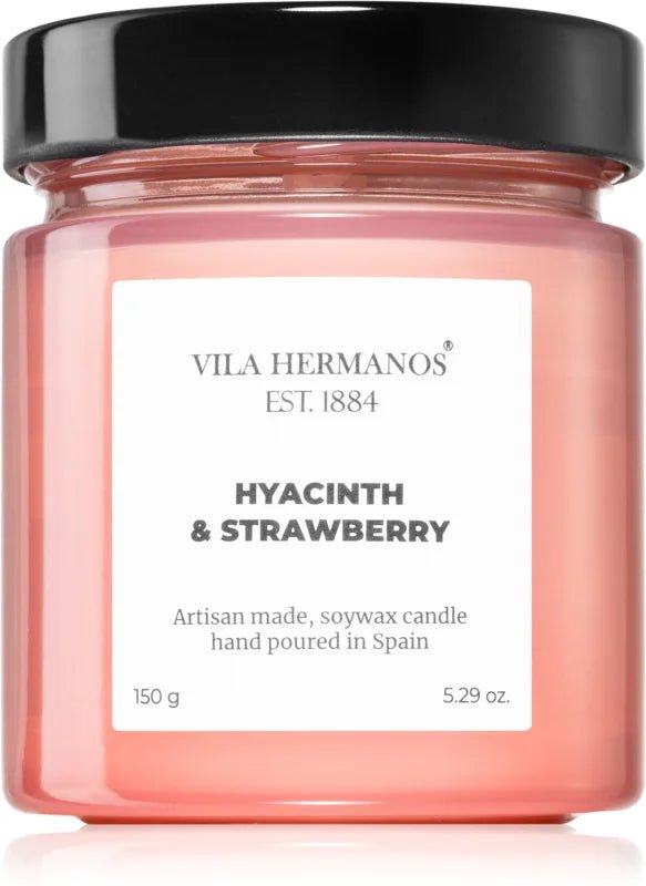Vela Apothecary Hyacinth & Strawberry 200ml - #pino_y_jacaranda#