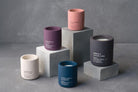 Vela Concrete Rosa Fresh Wood & Ginger 250ml - #pino_y_jacaranda#
