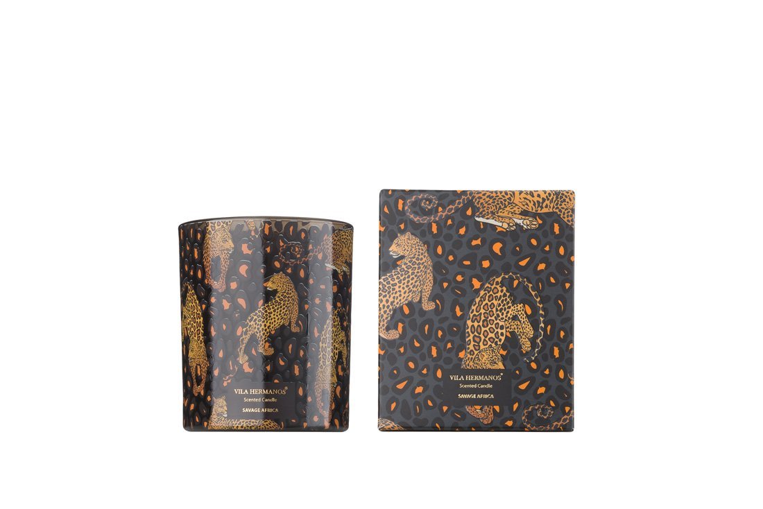 Vela Leopardo Savage Africa 375ml - #pino_y_jacaranda#