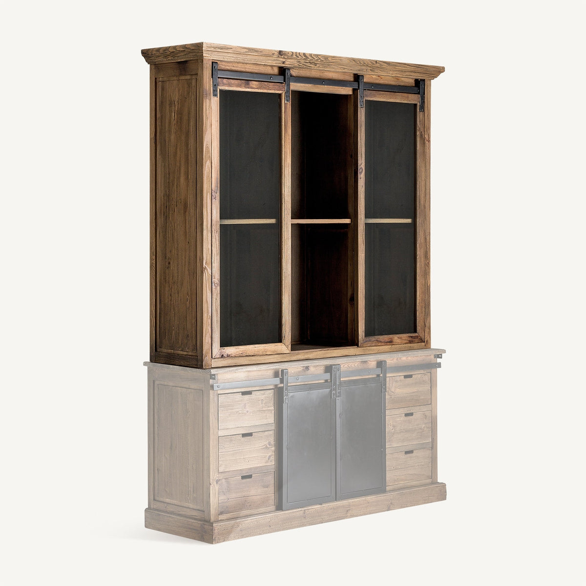 Vitrina Modular Alaraz - #pino_y_jacaranda#